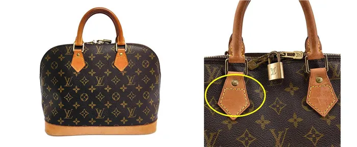 Как отличить подлинную сумку Louis Vuitton от имитации Фотография №2
