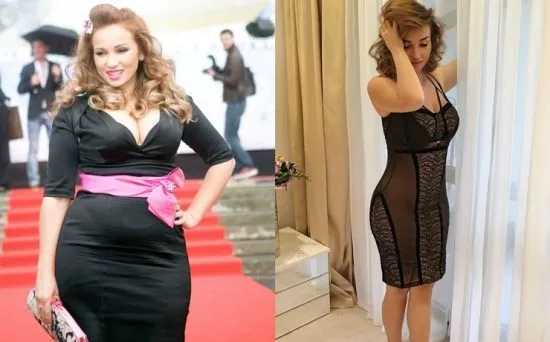 Анфиса Чехова, фото до и после похудения