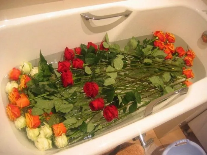 Розы для ванн