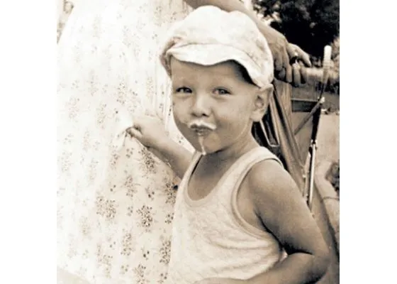 Никита Панфилов в детстве.