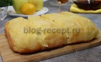 Пирог – перевертыш с ананасами