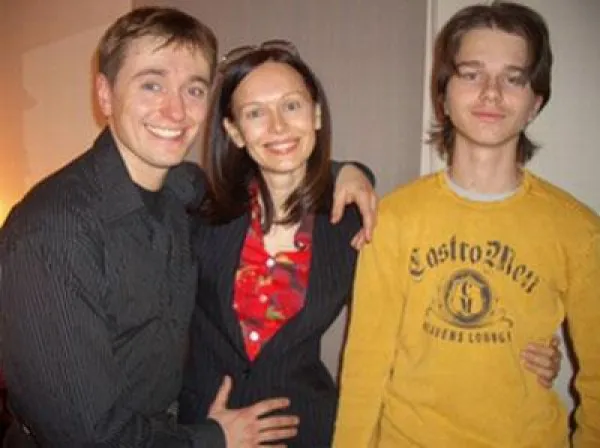 Сергей и Ирина Безюрковы, сын Ирины от Леванова
