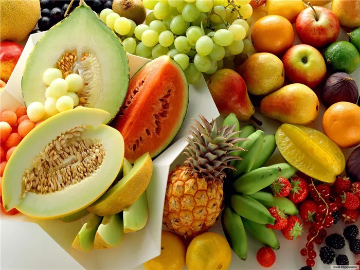 Вы едите больше фруктов