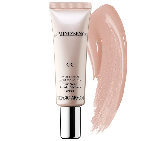 Beauty luminessnce cc color control bright moisturiser spf 35 от giorgio armani