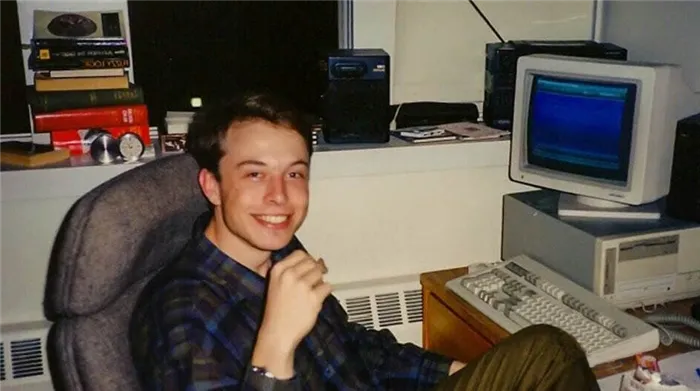 Элон Маск во время работы в компании ZIP2.