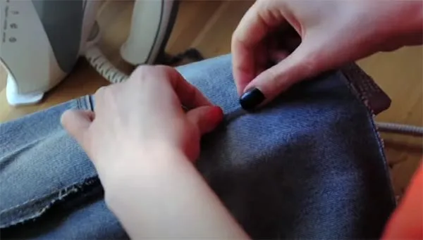 Как подвернуть юбку набок