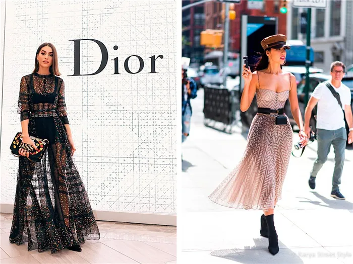 Платье Dior.