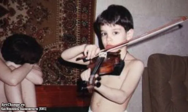 Тимур Юнусов, Тимати в детстве со скрипкой