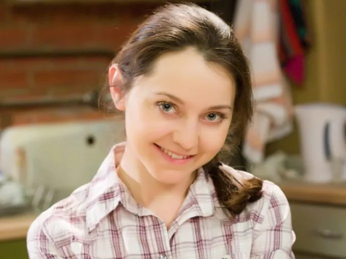 ВалентинаРубцова в начале съемок сериала 