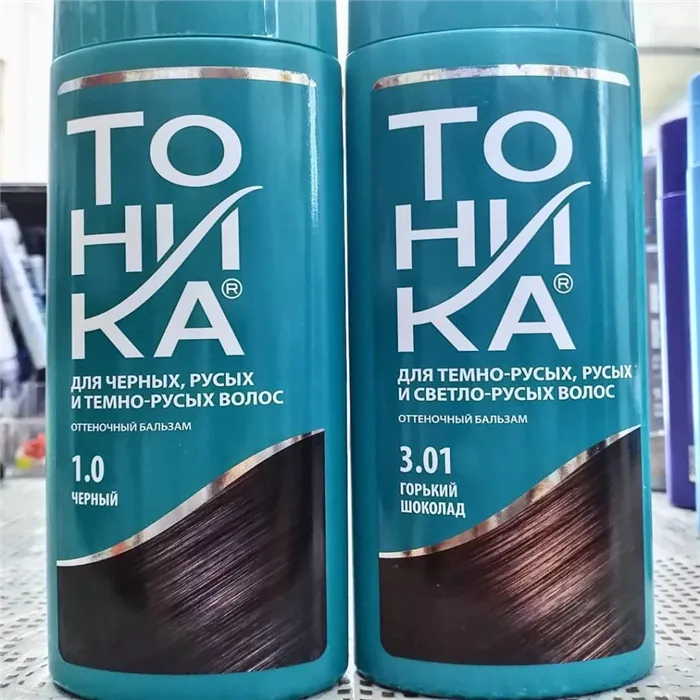 Оттеночный бальзам Tonica: состав, палитра и фото волос. Инструкции, как применять.