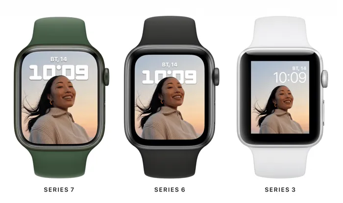 Apple Watch - эволюция Series 3 от Series 3