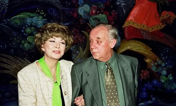Эдита Пьеха с третьим мужем Владимиром Поляковым