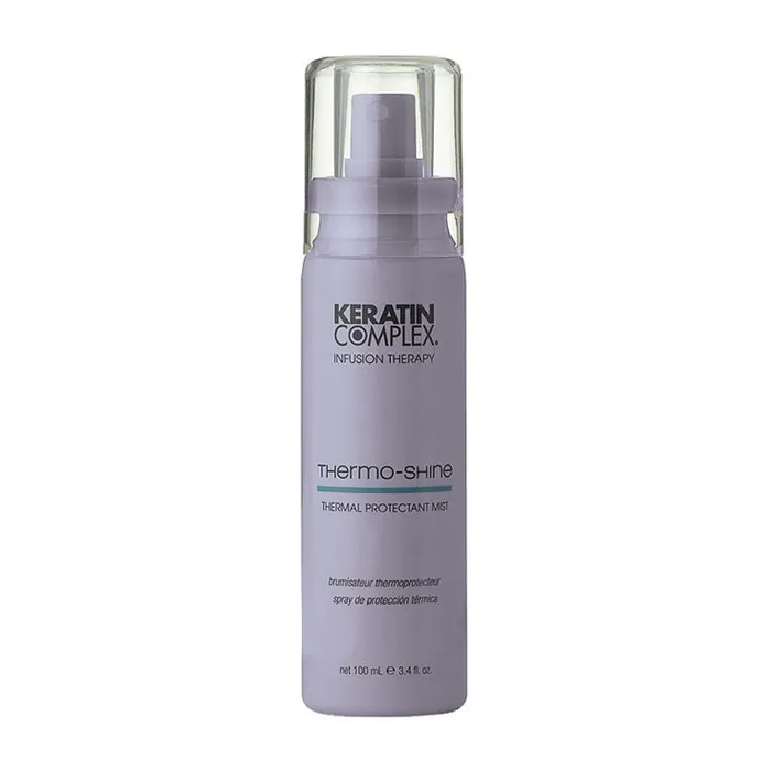 Keratin Complex Heat Protection Spray with Shine.