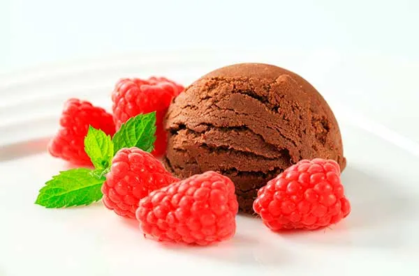 Калорийность шоколадного мороженого