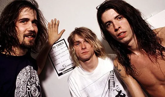 Курт Кобейн и его группа Nirvana