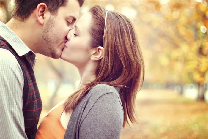 Важность поцелуев для женщин и мужчин