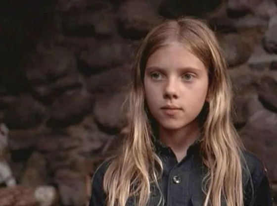 Скарлетт Йоханссон в детстве - одна из ее первых ролей