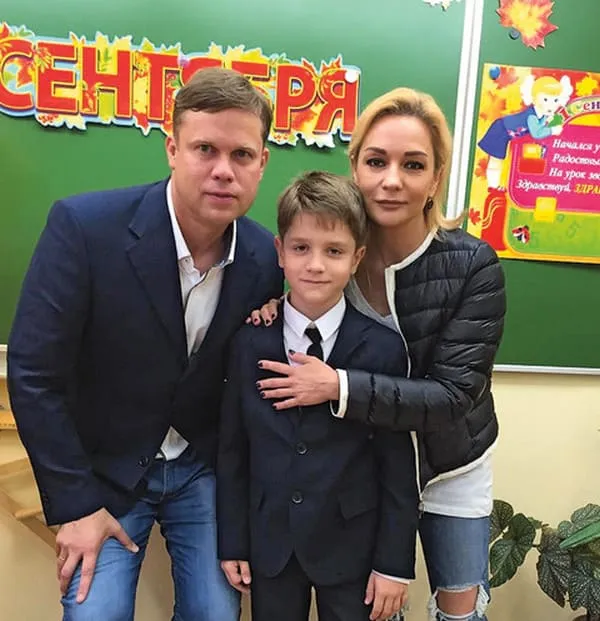 Татьяна Буранова с мужем и сыном