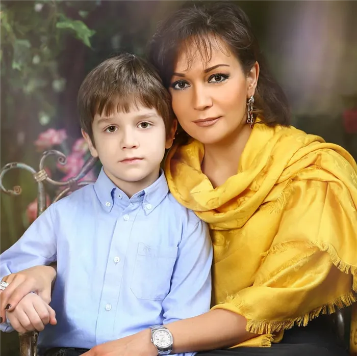 Татьяна Буранова с сыном Никитой
