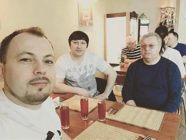 Ярослав Сумишевский с семьей