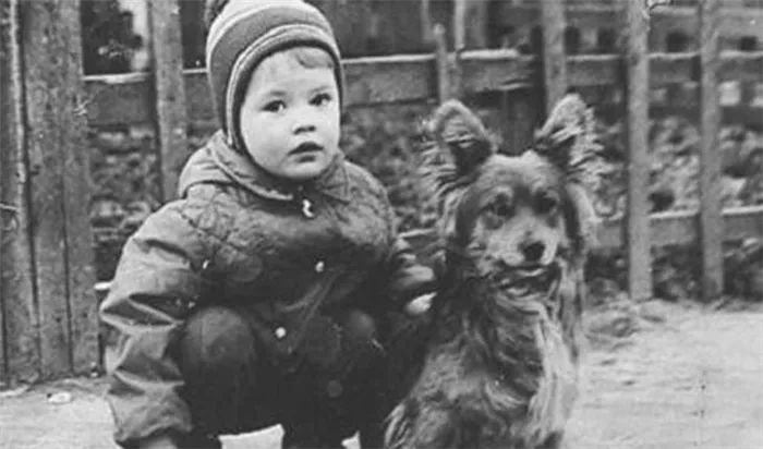 Андрей Данилко в детстве.
