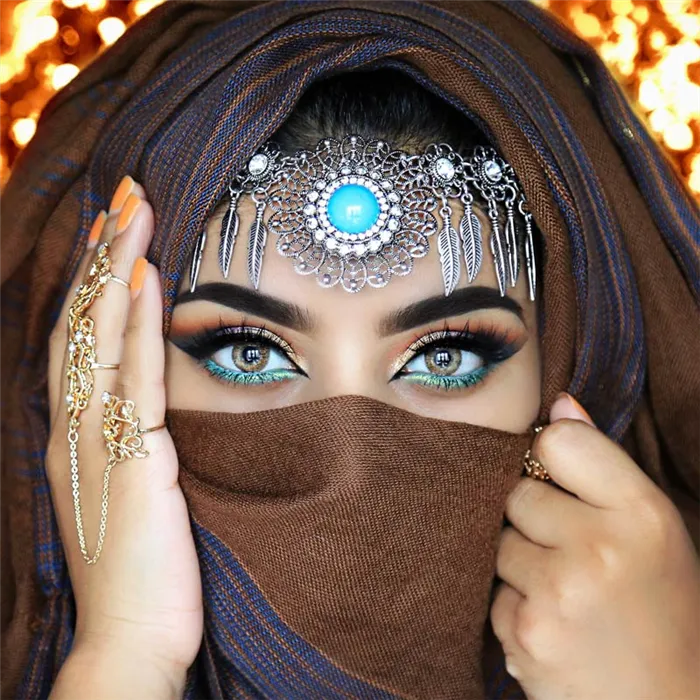 Женщины красивые мусульманские глаза