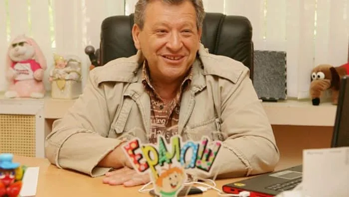 Борис Грачевский в студии Ералаш