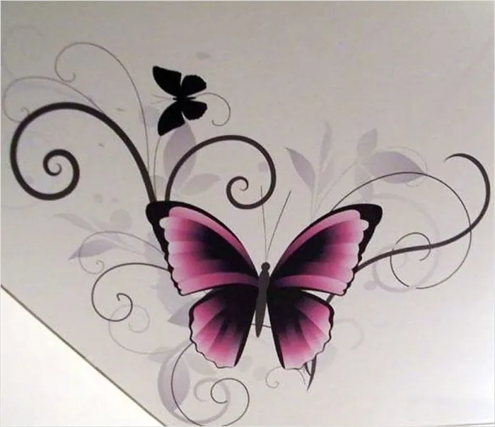 Рисование бабочек в лечении фобии