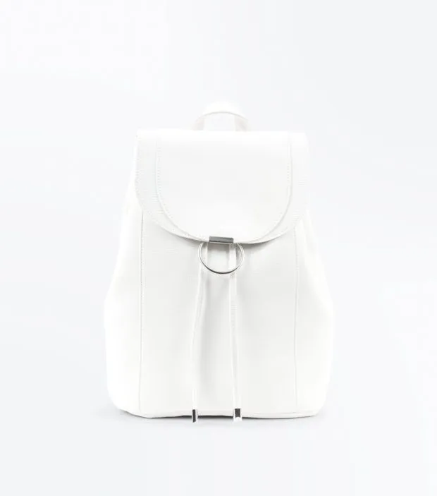 Модный белый рюкзак 2022