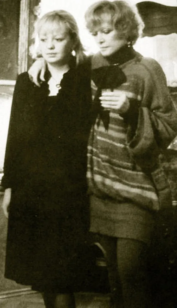 Людмила Гурченко с дочерью Марией