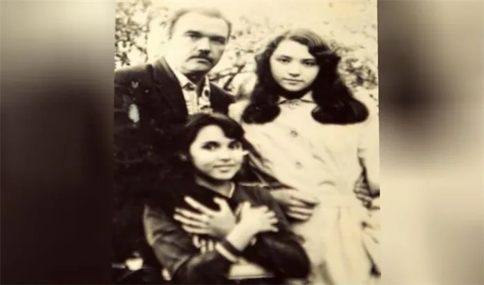 Анна Нетребко с родителями