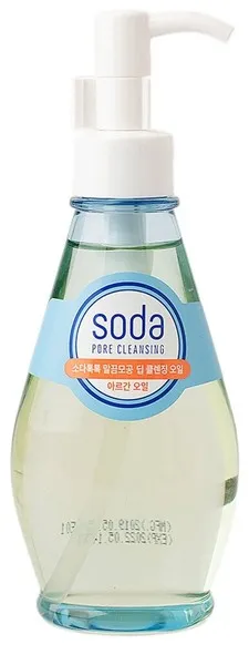 Гидрофильное масло для лица Soda Tok Tok Clean Pore Deep от Holika Holika