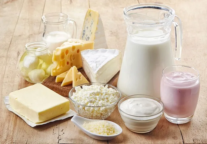 В молочных и кисломолочных продуктах много кальция и козеина. / Фото: worldofmeat.ru