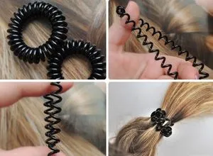 Резиночки спиральки для волос