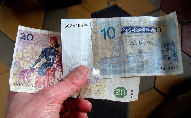 Как выглядят деньги в Тунисе: 30 динаров