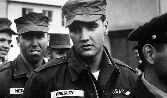 Элвис Пресли во время службы в армии