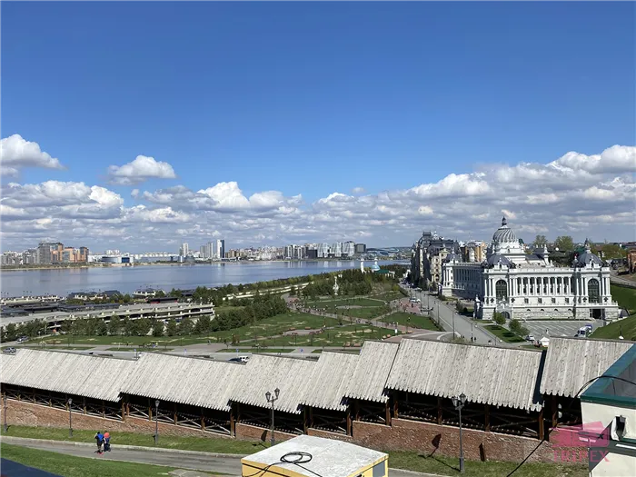 Вид на Казань от Кремля