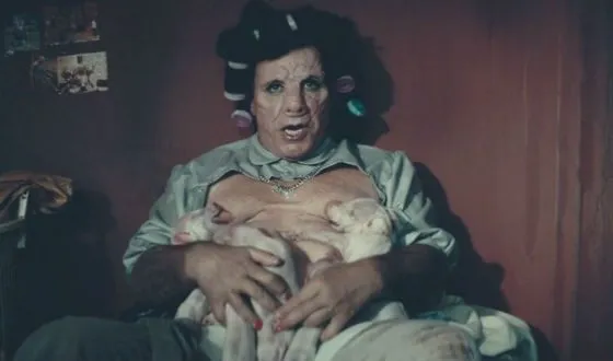 Кадр из клипа «Praise Abort»