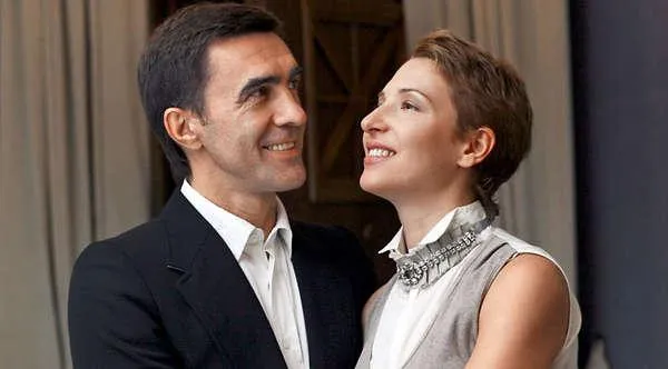 На фото: Вячеслав Бутусов с женой Анжеликой