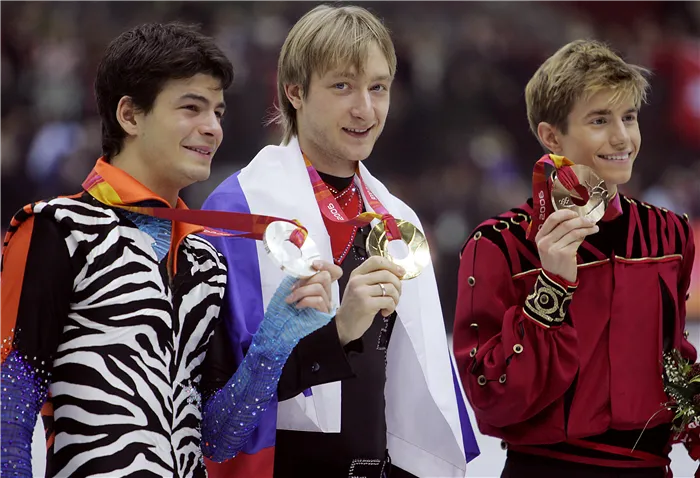 Евгений Плющенко на Олимпиаде-2006