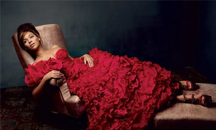 Фэшн-фотография. Патрик Демаршелье. Фотография «Певица Бейонсе в фотосессии для Vogue US», 2013