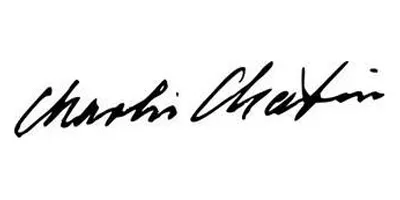 Подпись Чарли Чаплина
