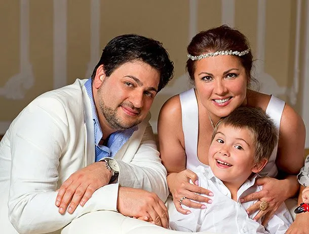 Семья и дети Анны Нетребко фото