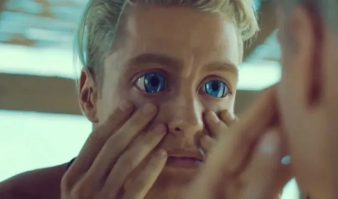 Кадр из клипа «Твои глаза»