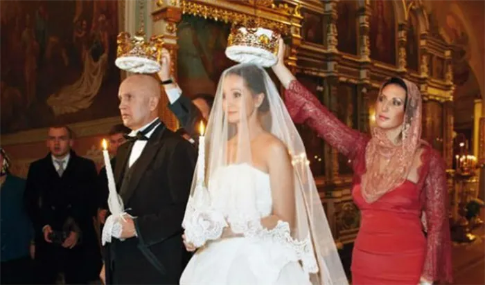 Венчание Ольги Кабо и Николая Разгуляева