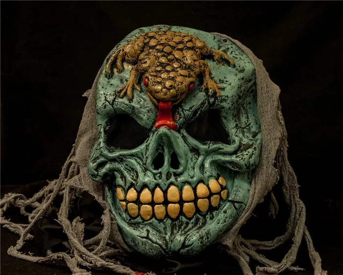 Жуткие маски для мрачного Хэллоуина
