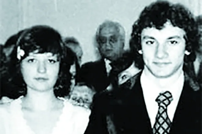 Николай Фоменко с первой женой