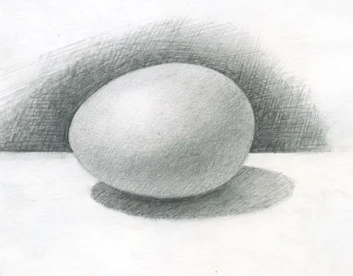 Рисуем яйцо