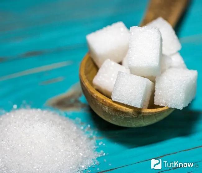 Сахар как запрещенный продукт на завтрак для похудения