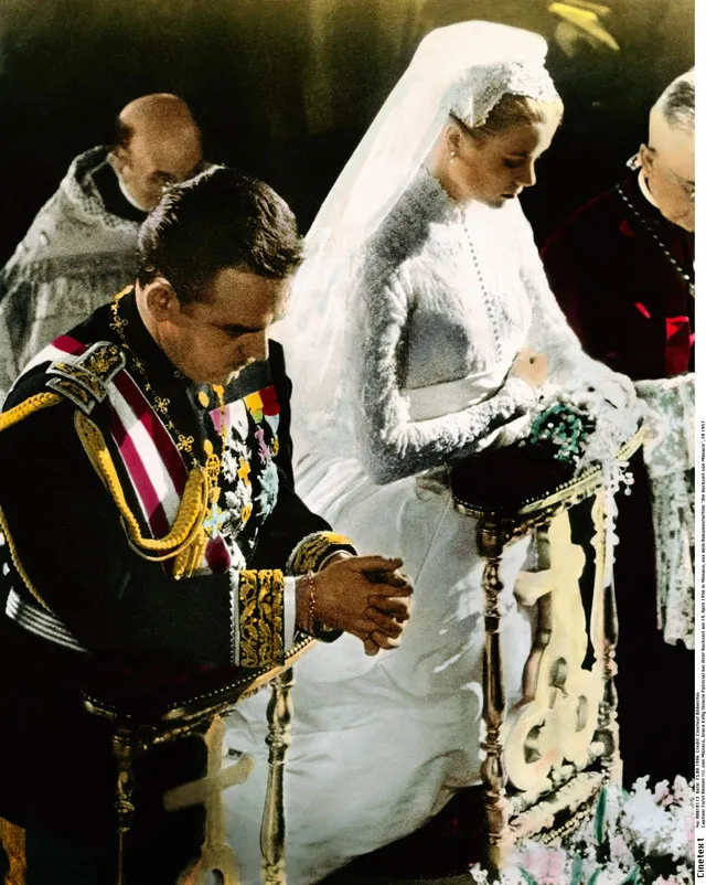 Свадьба Грейс Келли и князя Монако Ренье III